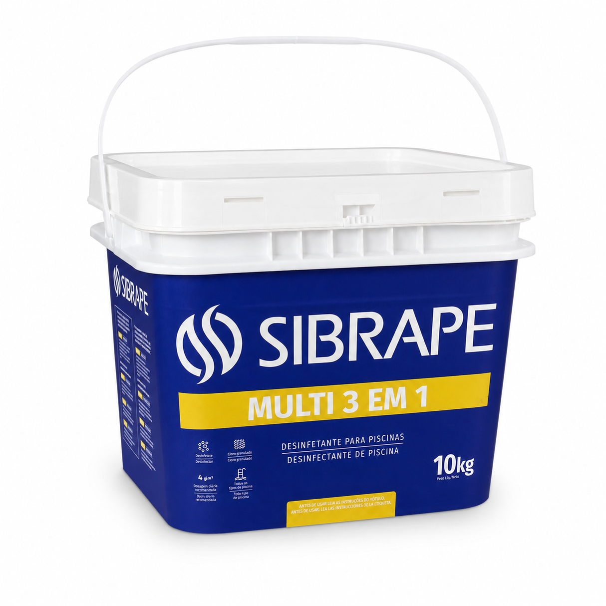 Cloro Dicloro Multi 3 em 1 - 10kg