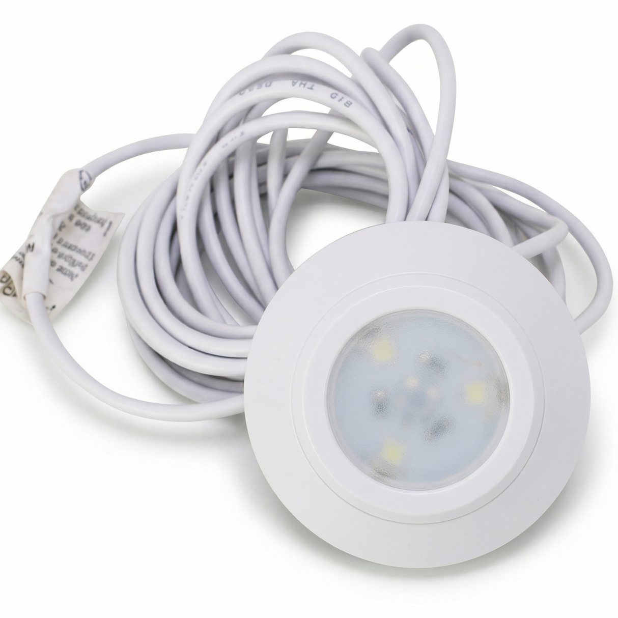Refletor LED RGB 9W ABS Vega - Vista Lateral - Sibrape