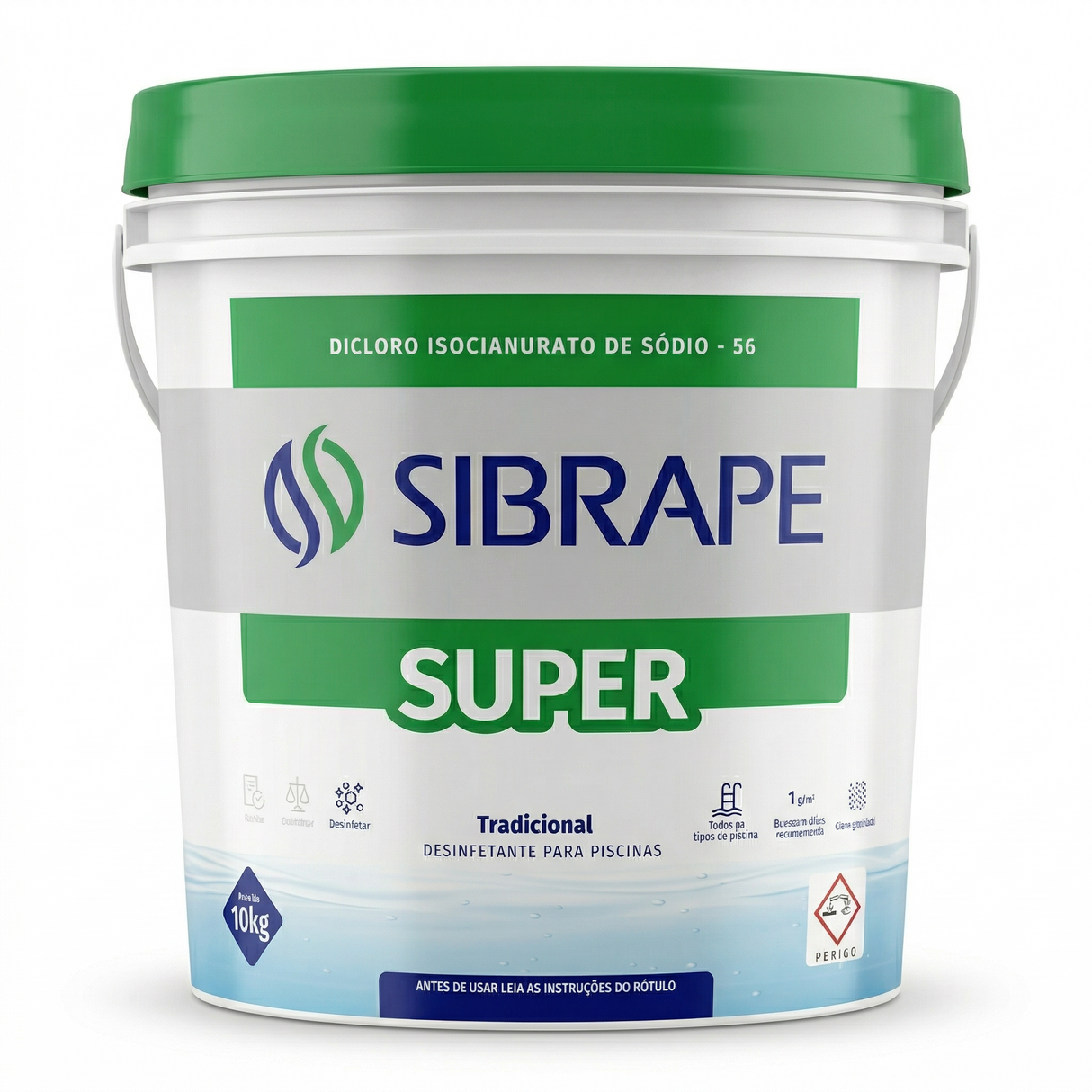 Cloro Dicloro Super 10kg - Sibrape
