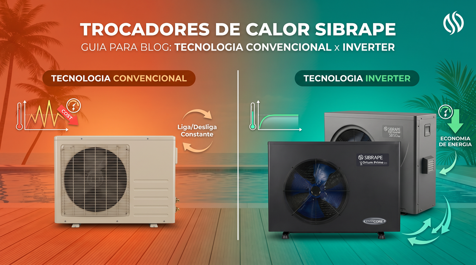 Bomba de Calor Inverter vs Convencional: Qual Vale Mais a Pena?