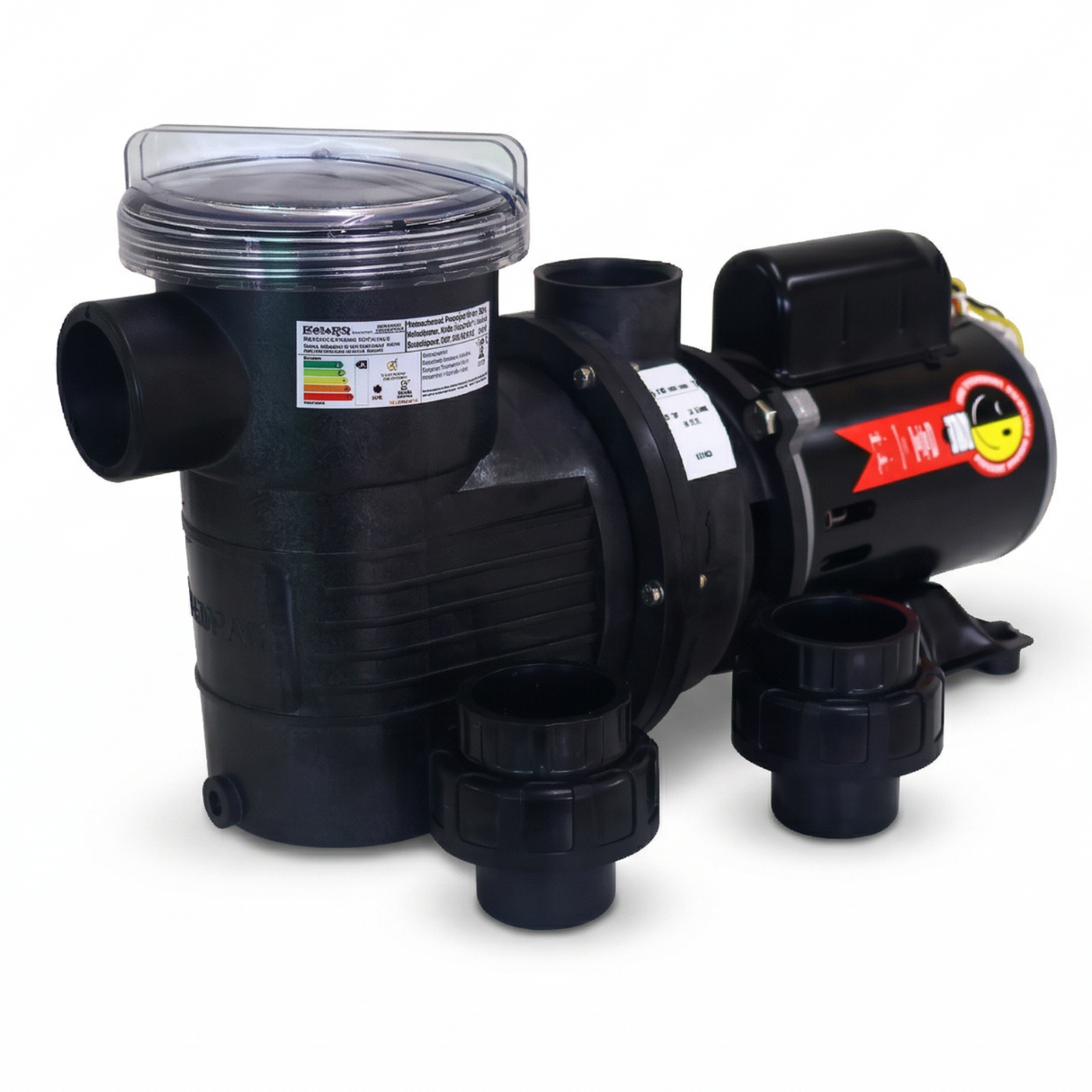 Motobomba 1CV Eixo Inox 110-254V BPF100 - Vista Lateral - Sibrape