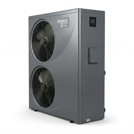 2 - Bomba de Calor Full Inverter Wi-Fi SB110 - Vista Lateral - Sibrape
