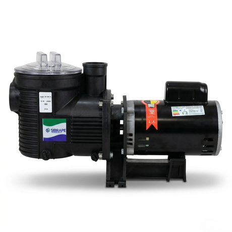 Motobomba 1,5CV Eixo Inox 110-254V Eagle150 - Vista Lateral - Sibrape