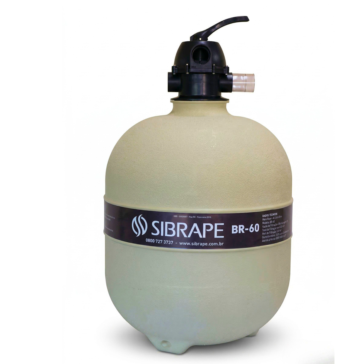 Filtro c/ Válvula BR60 - Detalhe Técnico - Sibrape