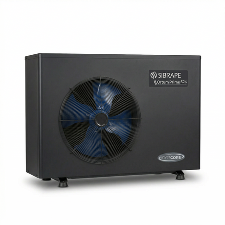 Bomba de Calor Ortum Prime Full Inverter Wi-Fi S24 - Vista Lateral - Sibrape