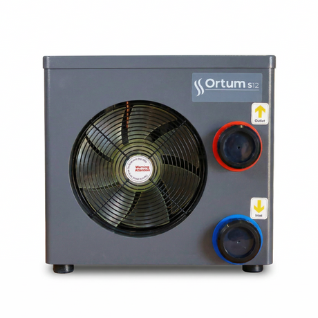 Bomba de Calor Mini Wi-Fi S12 - Vista Lateral - Sibrape
