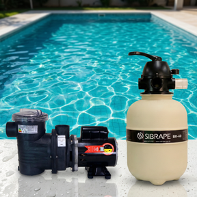 Kit Filtro BR-40 + Motobomba BPF 050 (CB) - Sibrape