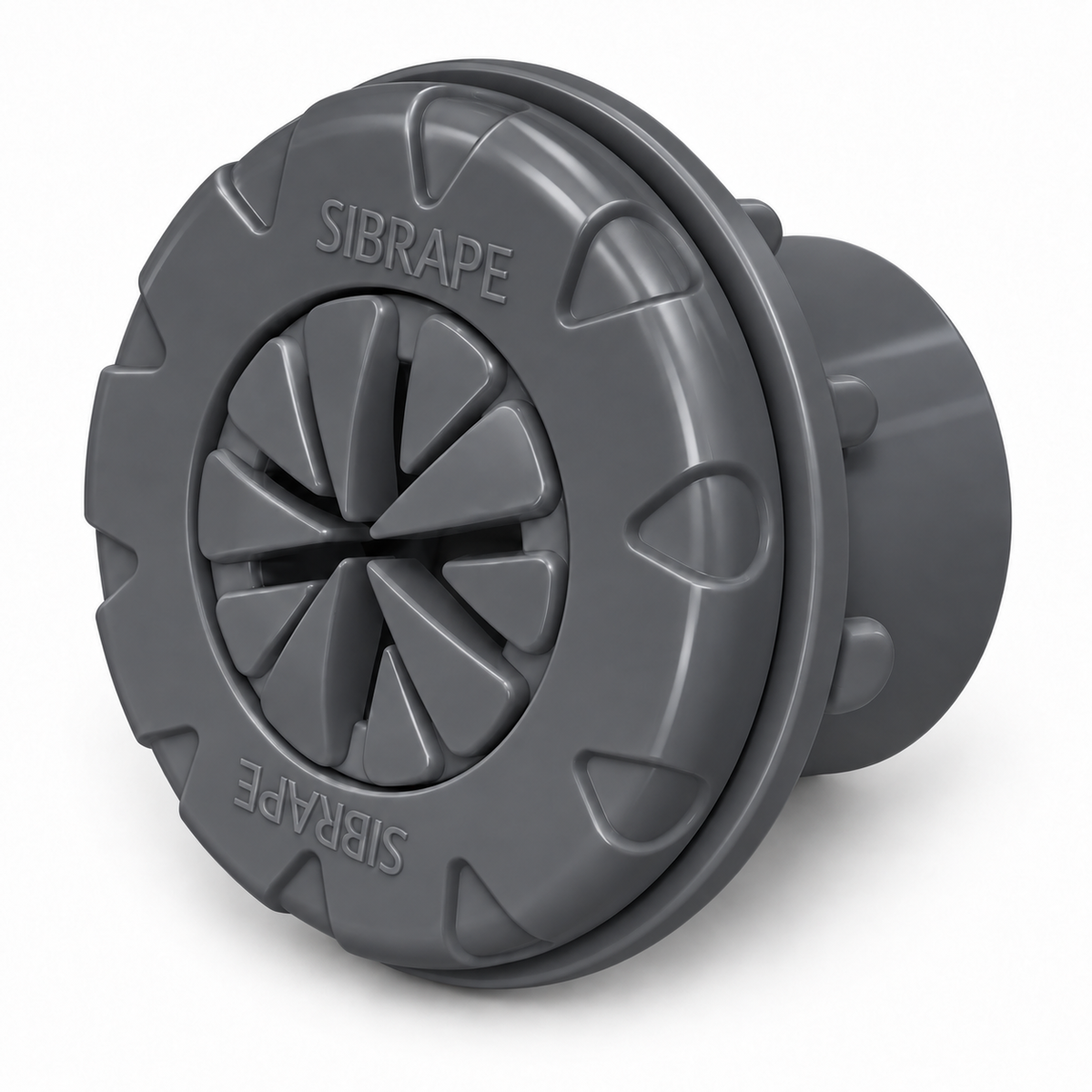 Dispositivo de Nível 2" (50 mm) Premium Vinil — Cinza