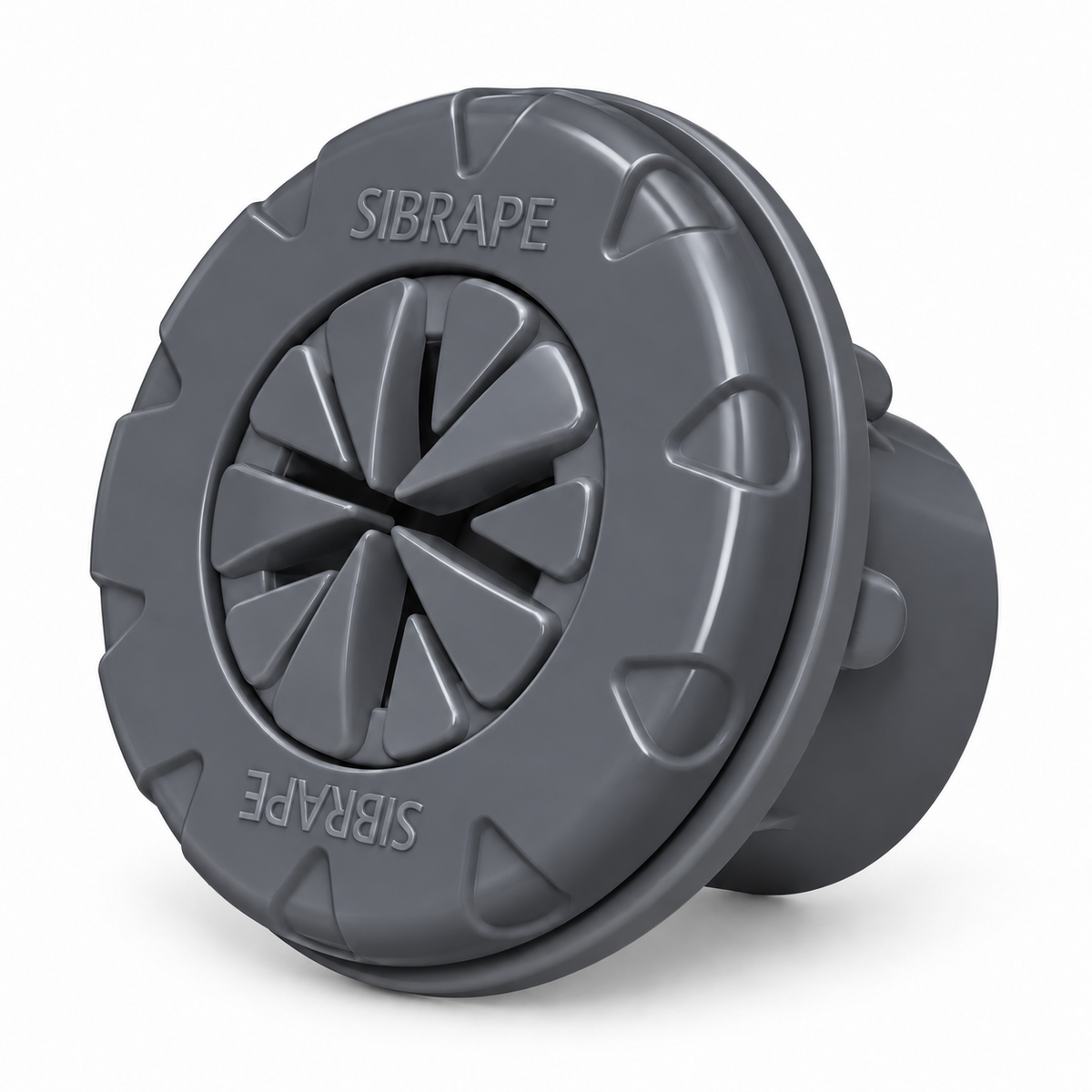 Dispositivo de Nível 2" (50 mm) Premium Vinil — Cinza