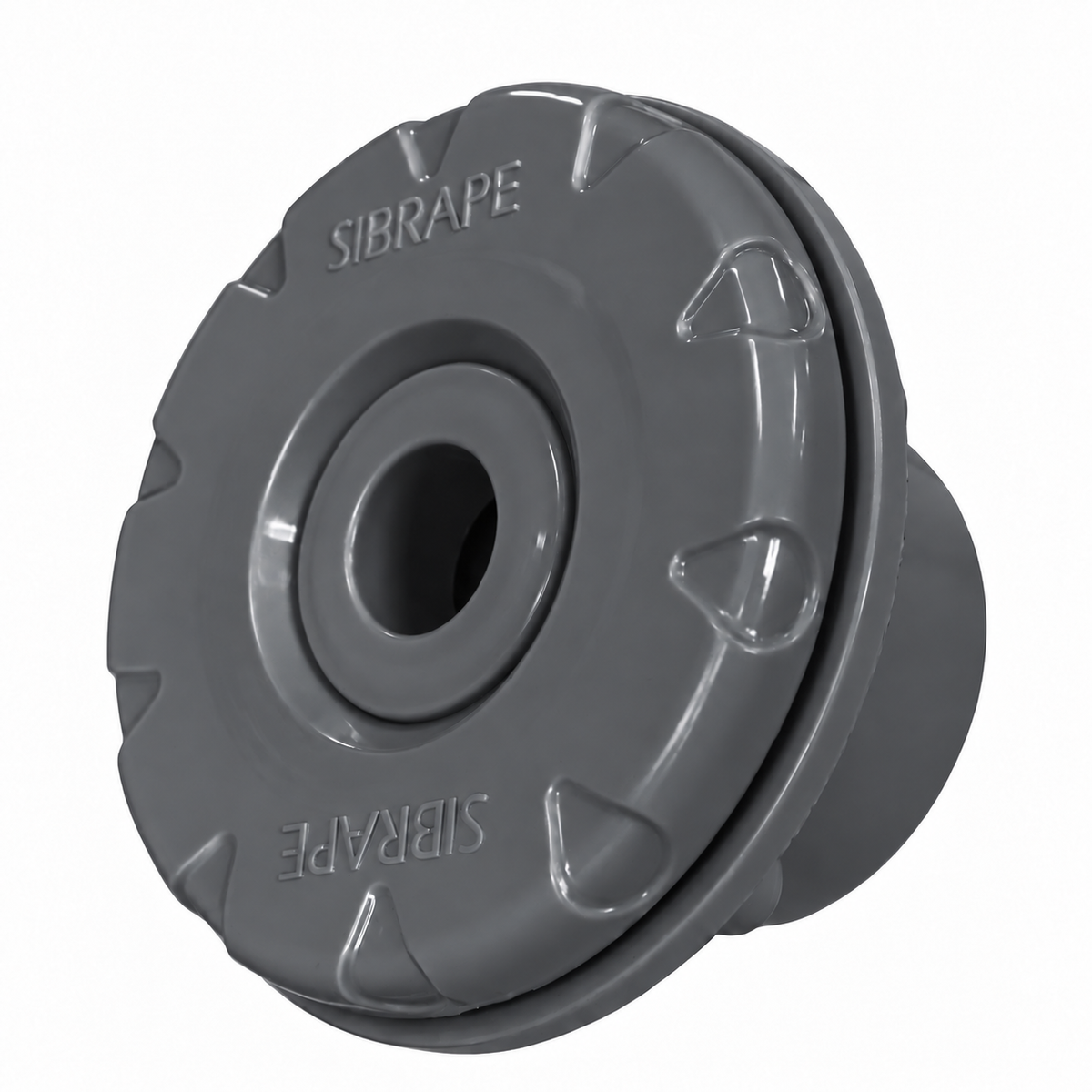 Dispositivo de Retorno 2" (50 mm) Premium Vinil — Cinza