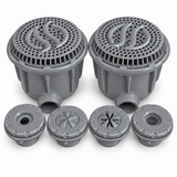 Kit Dreno Duplo para Piscina Sibrape — Cinza