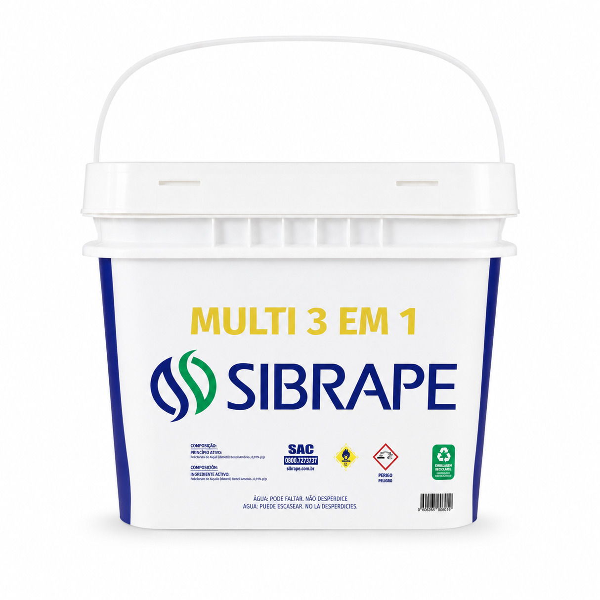 Cloro Dicloro Multi 3 em 1 - 10kg