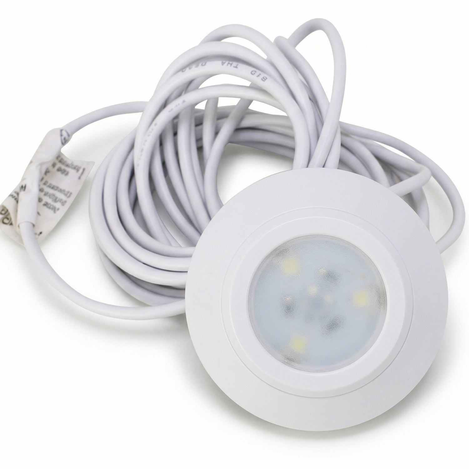 Refletor LED RGB 9W ABS Vega - Vista Lateral - Sibrape