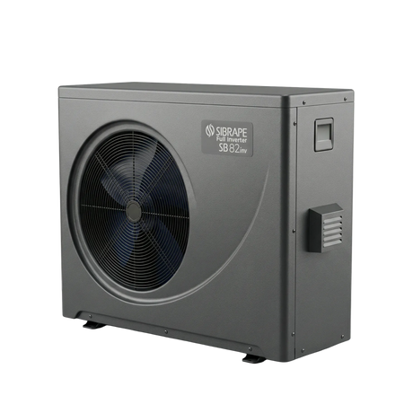 Bomba de Calor Full Inverter Wi-Fi SB82 - Vista Lateral - Sibrape
