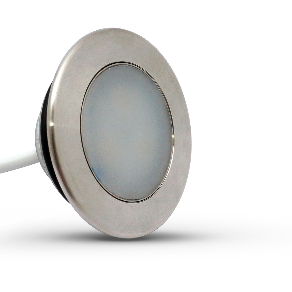 Refletor LED RGB 12W Inox Sirius - Detalhe Técnico - Sibrape