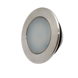 Refletor LED RGB 20W Inox Sirius - Vista Lateral - Sibrape