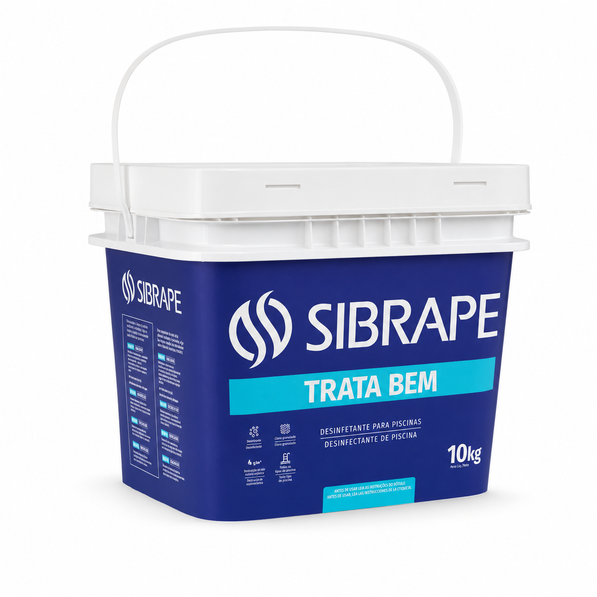 Cloro Dicloro 10kg Trata Bem