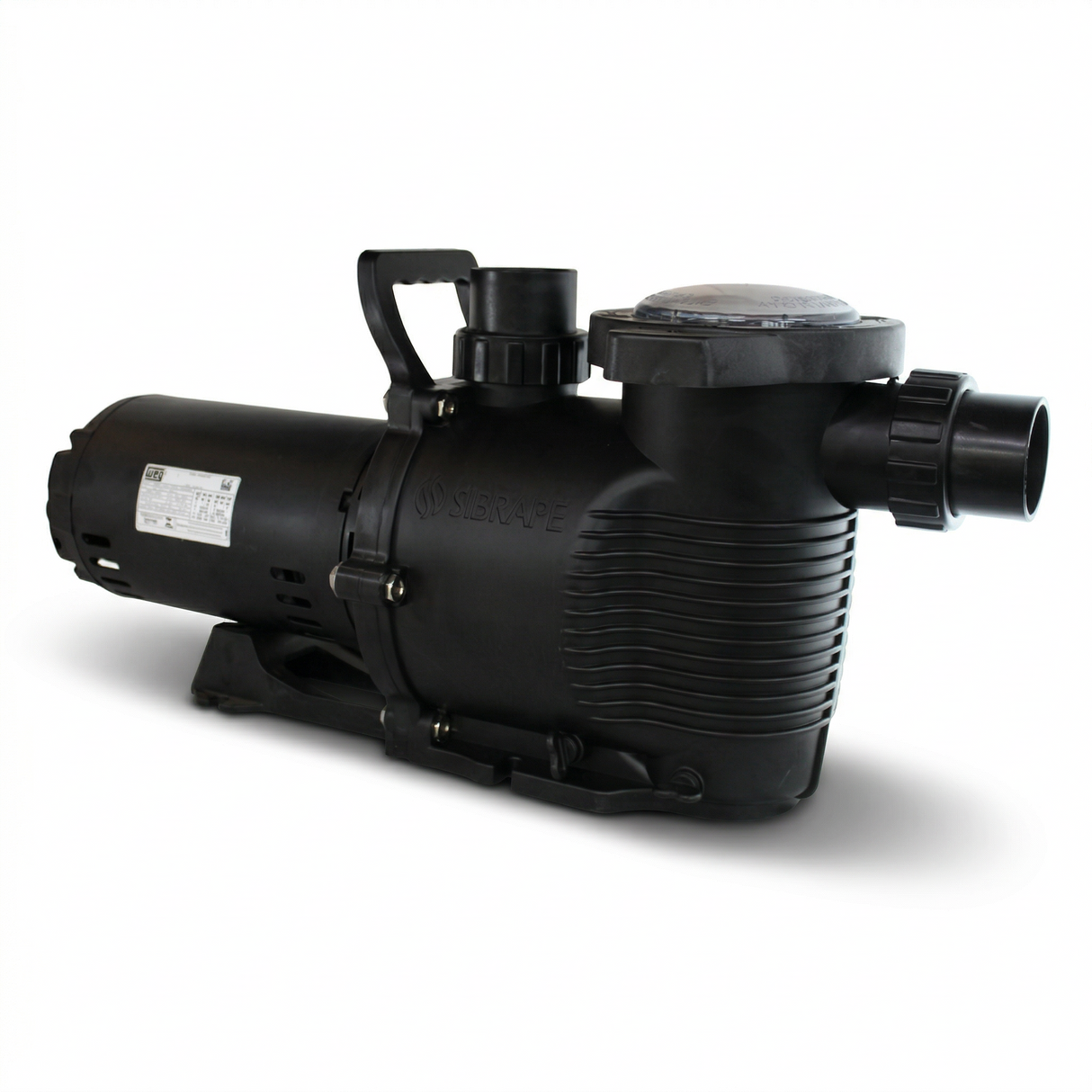 Motobomba 1,5CV Eixo Carbono 110-254V Platinum150 - Vista Lateral - Sibrape