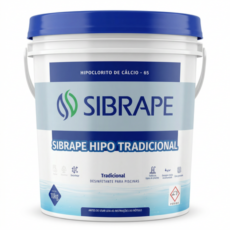 Cloro Hipoclorito Tradicional 10kg - Sibrape