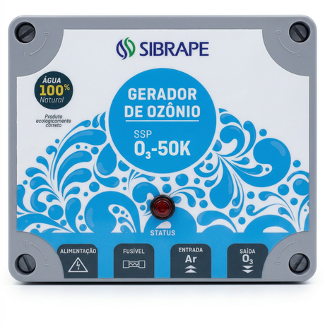 Gerador de Ozônio O3 50K 220V (Sem Venturi) - Sibrape